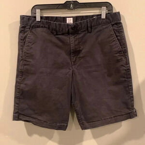 Gap for Good Men’s Size 34 Charcoal Gray Black Casual Cotton Shorts with Pockets